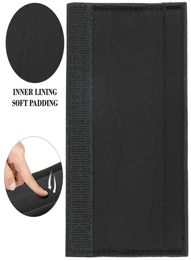 DEYACE Dog Leash Grip Handle Sleeve Dog Leash Wrap Leather and Soft Neoprene Ensure Comfortable Grip Black - Image 3